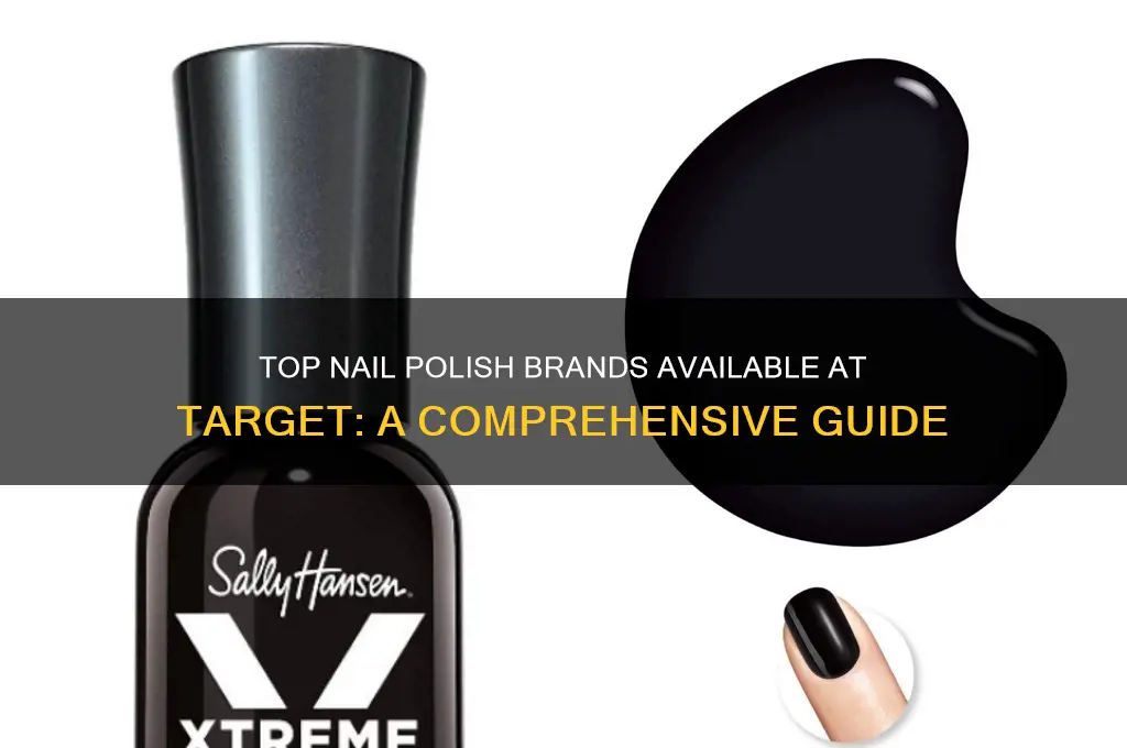 what nail polish brands does target carry