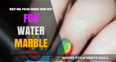Top Nail Polish Brands for Perfect Water Marble Designs