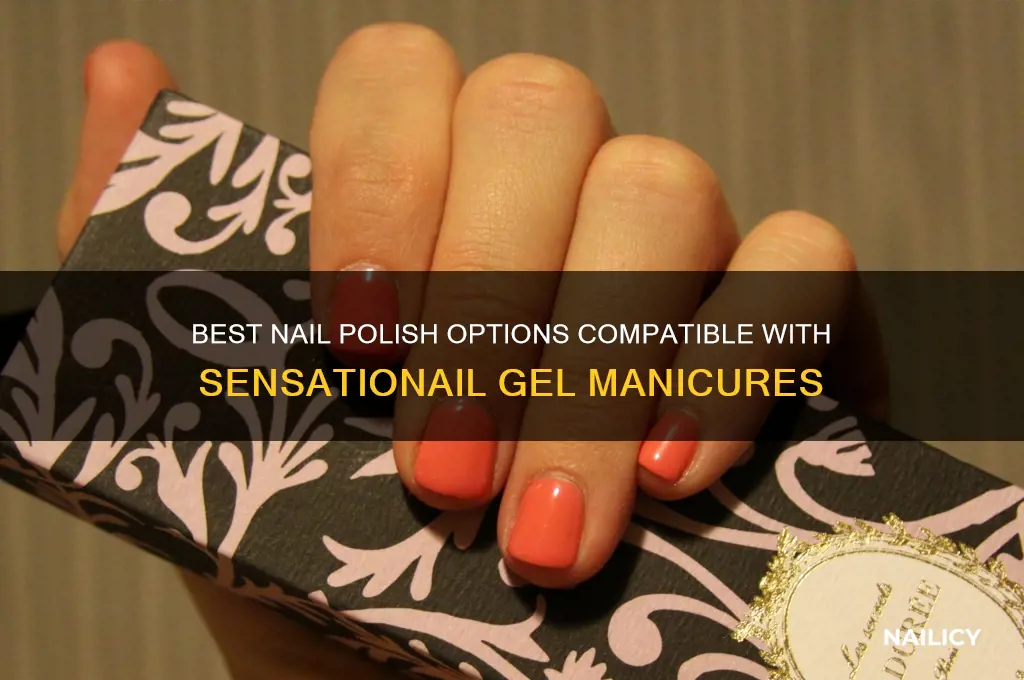 what nail polish can you use with sensationail