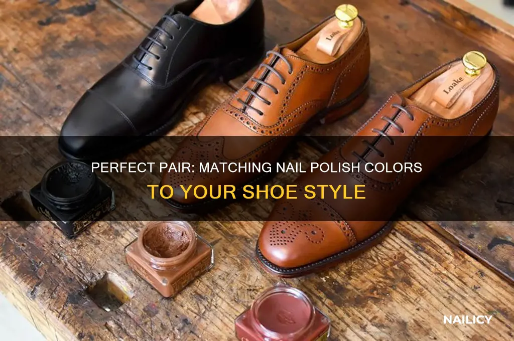 what nail polish color best matches shoes