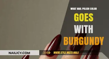 Perfect Nail Polish Colors to Complement Your Burgundy Outfit