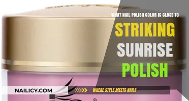 Striking Sunrise Dupe: Find Your Perfect Nail Polish Match