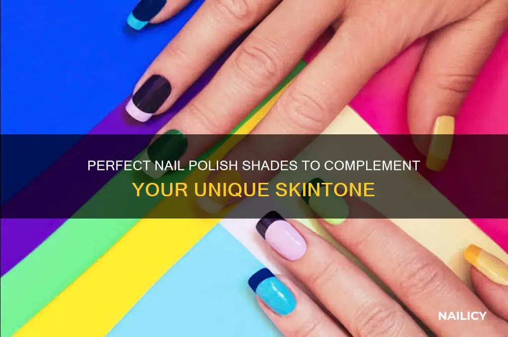 what nail polish color look s good with my skintone
