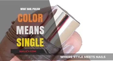 Single and Polished: Decoding Nail Polish Colors and Relationship Status