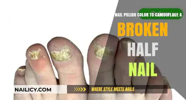 Camouflage a Broken Half Nail: Best Nail Polish Colors to Try