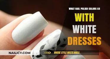Perfect Nail Polish Colors to Complement Your White Dress