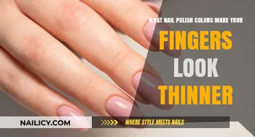Nail Polish Tricks: Colors to Make Fingers Appear Slimmer