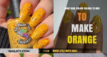 Mixing Nail Polish: Create the Perfect Orange Shade at Home