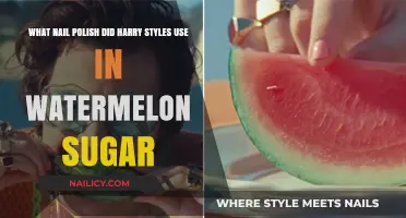 Harry Styles' Watermelon Sugar Nail Polish: The Color Revealed