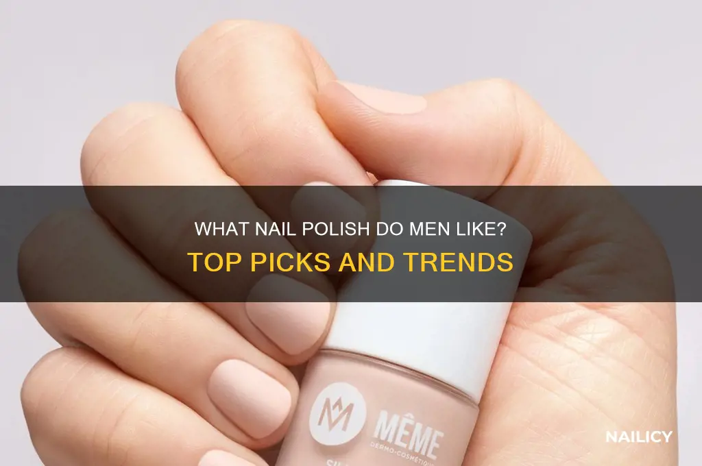 what nail polish do men like