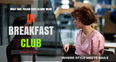 Claire's Iconic Nail Polish in The Breakfast Club: A Style Mystery