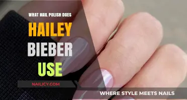 Hailey Bieber's Go-To Nail Polish: Her Signature Shade Revealed