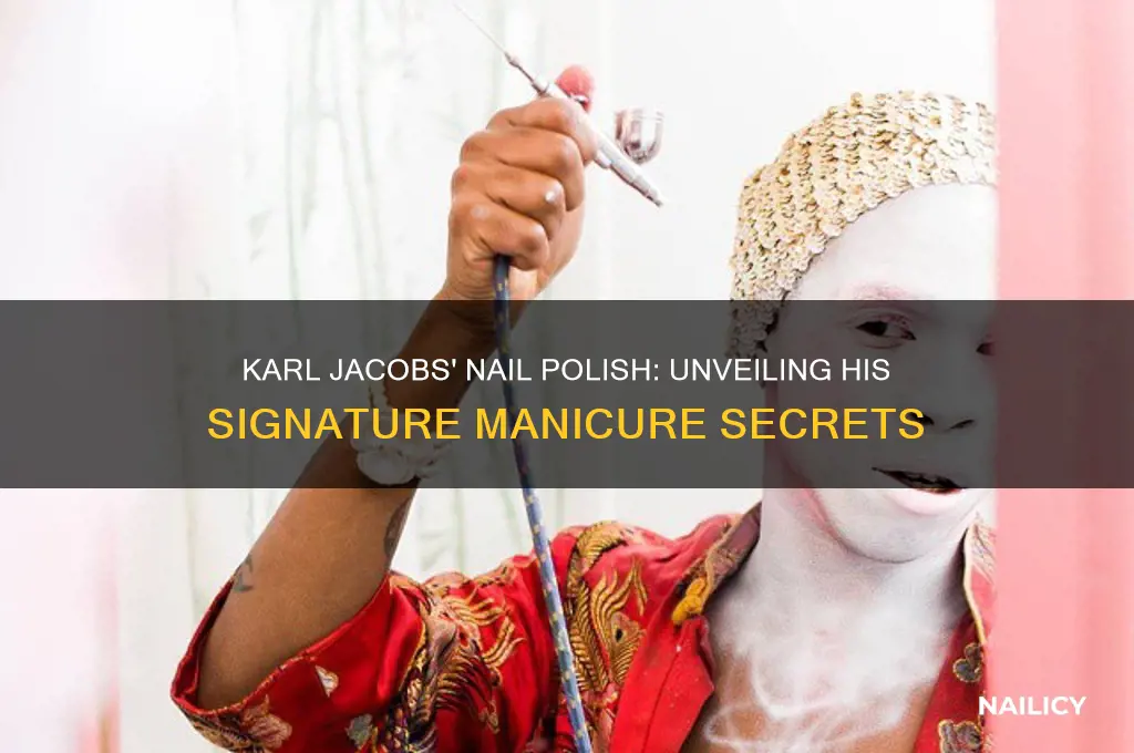 what nail polish does karl jacobs use