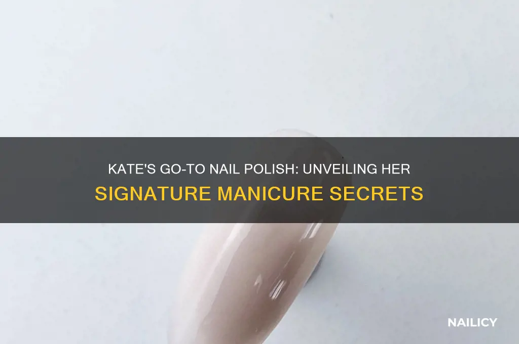 what nail polish does kate wear