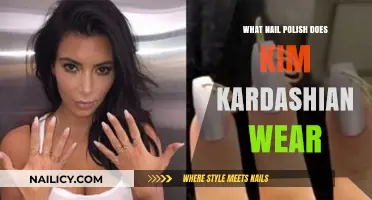 Kim Kardashian's Go-To Nail Polish: Brands and Shades Revealed