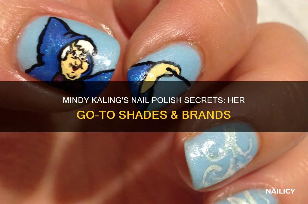 what nail polish does mindy kaling use