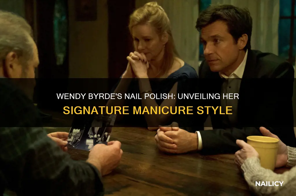 what nail polish does wendy byrde wear