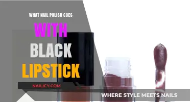 Bold Black Lipstick: Perfect Nail Polish Pairings to Complete the Look