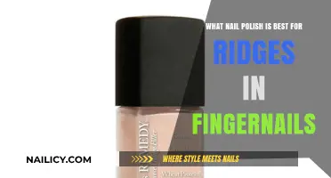 Smooth Out Ridges: Top Nail Polishes for Flawless Fingernails
