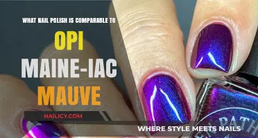 Discover the Best Nail Polish Alternatives to OPI Maine-iac Mauve