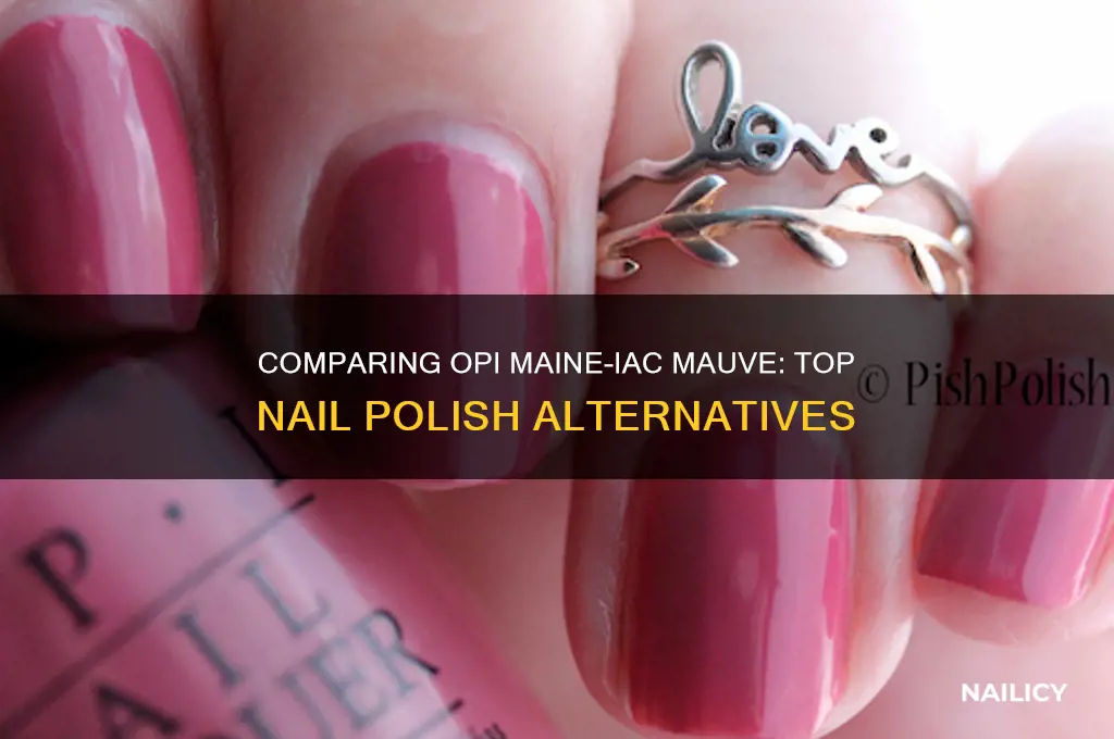 what nail polish is compareopi maine-iac mauve