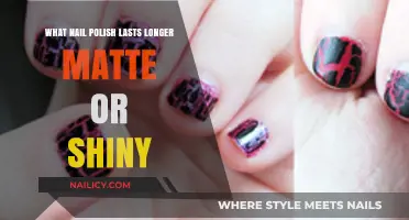 Matte vs. Shiny Nail Polish: Which Finish Lasts Longer?