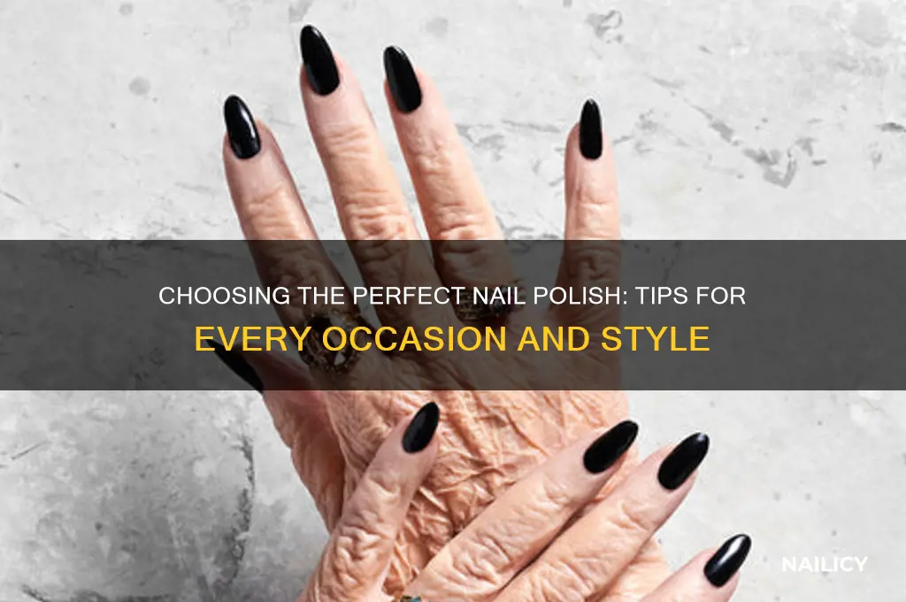 what nail polish should i wear