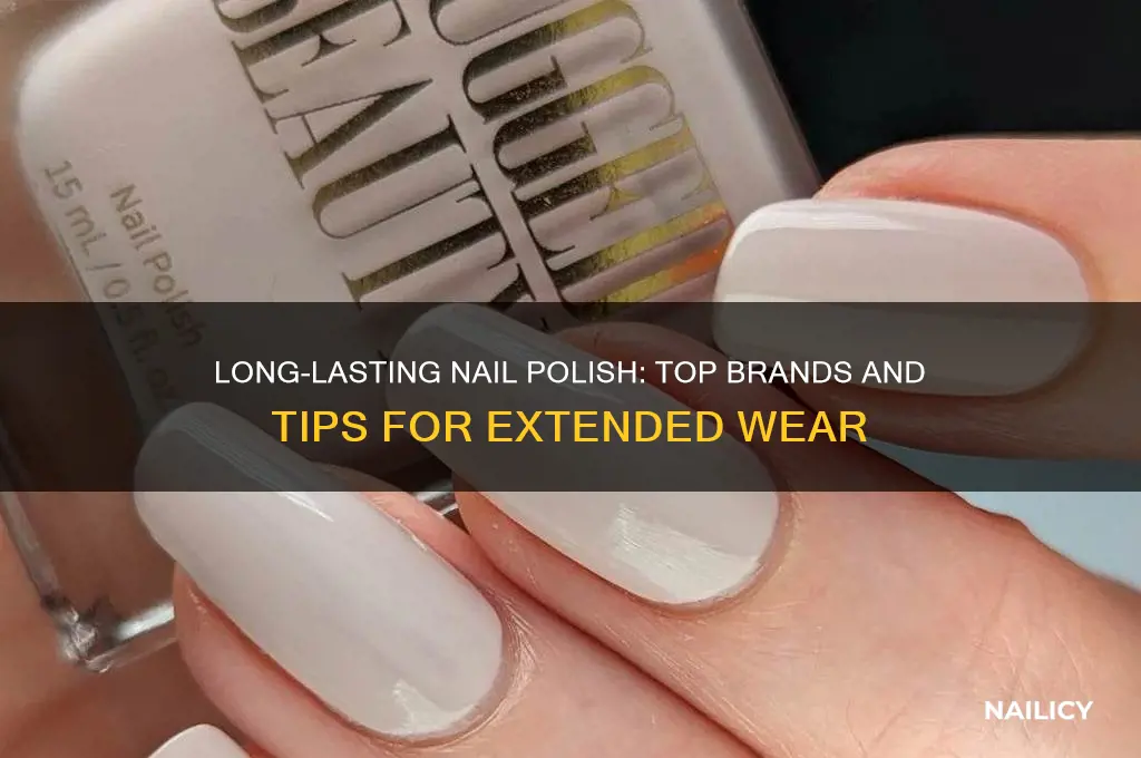 what nail polish stays on longer
