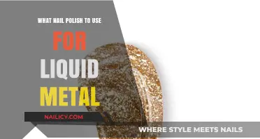 Liquid Metal Nails: Best Nail Polish for a Mirror-Like Finish