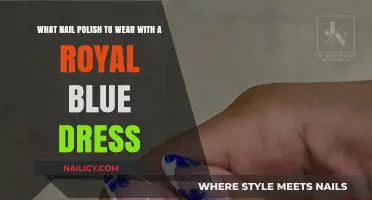Perfect Nail Polish Pairings for Your Royal Blue Dress