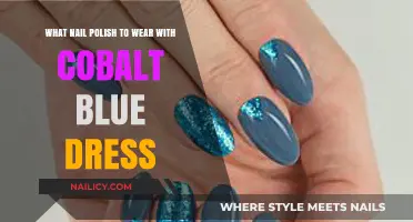 Perfect Nail Polish Shades to Complement Your Cobalt Blue Dress