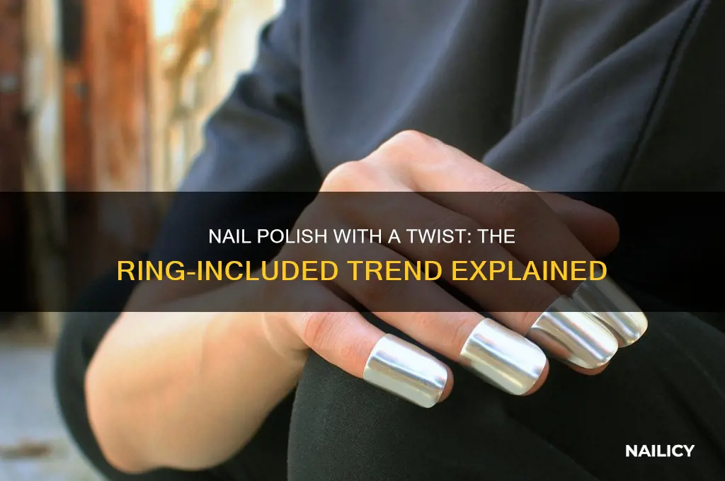what nail polish used to include a ring