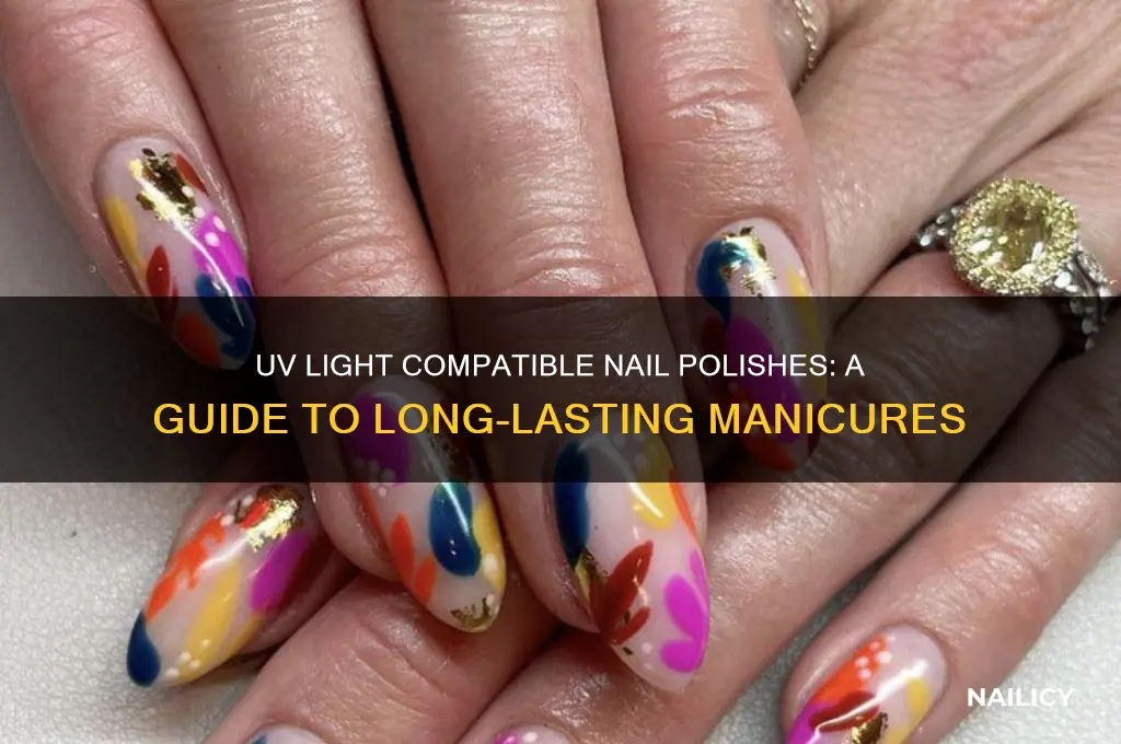 what nail polish works with uv light