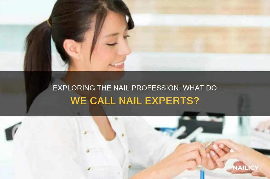 what nail profession call