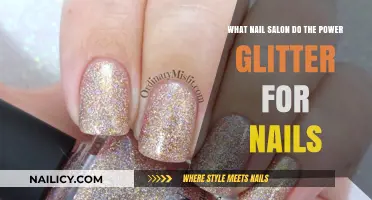 Discover the Nail Salon Behind the Stunning Power Glitter Nails Trend