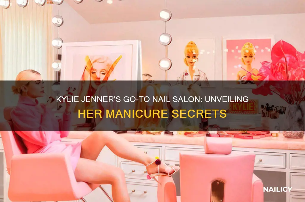 what nail salon does kylie jenner go to