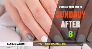 Sunday Nail Care: Salons Open After 6 PM Near You