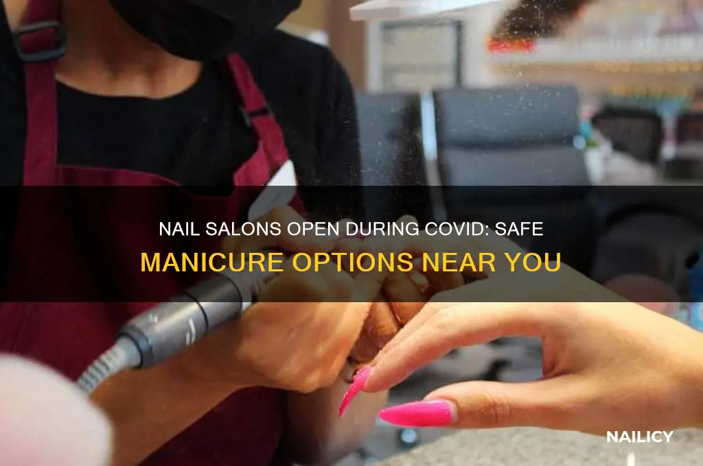 what nail salons are open during covid