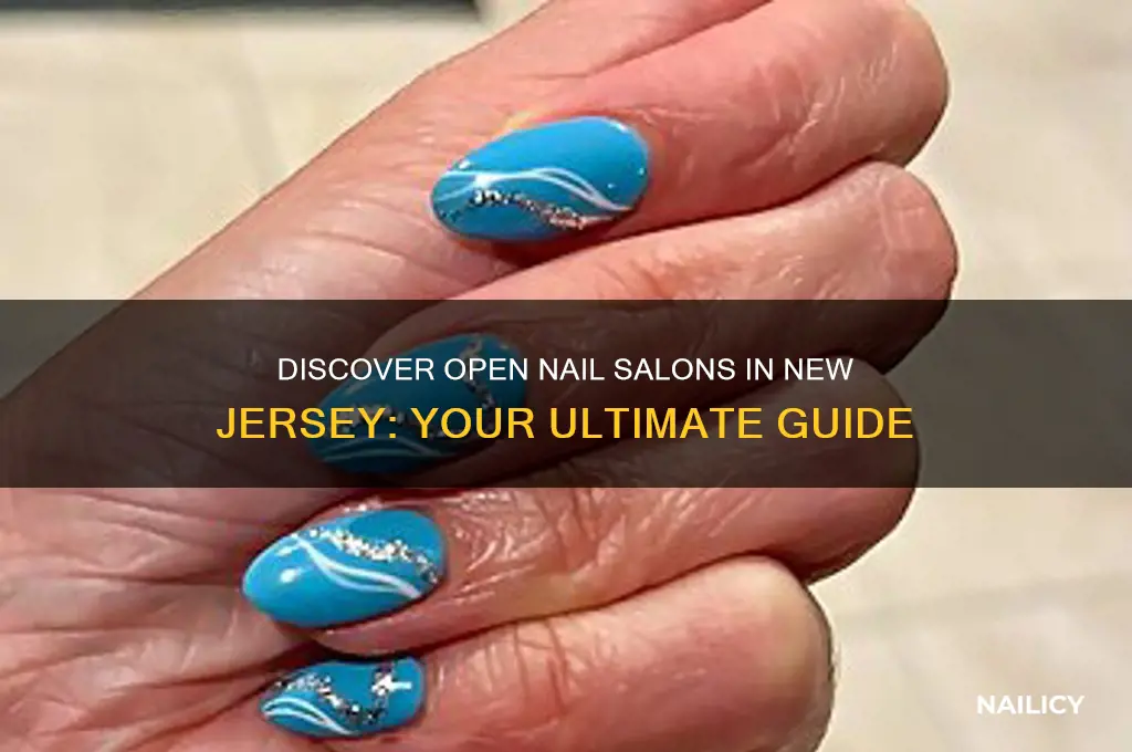 what nail salons are open in new jersey
