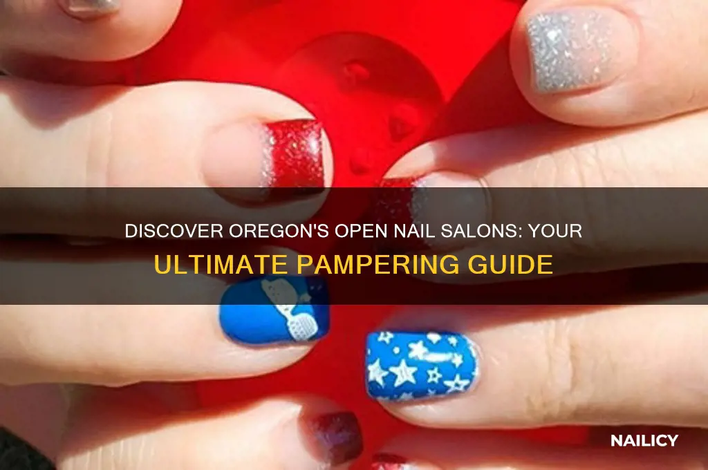 what nail salons are open in oregon