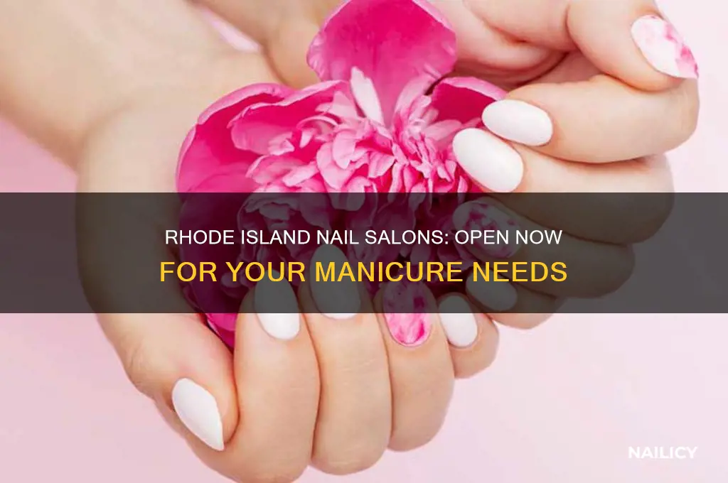 what nail salons are open in rhode island