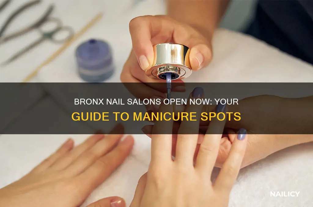 what nail salons are open in the bronx