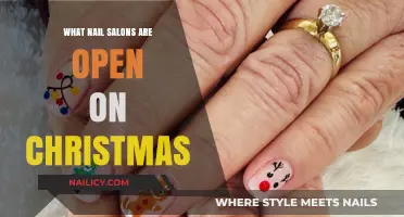 Christmas Nail Care: Salons Open for Holiday Manicures and Pedicures