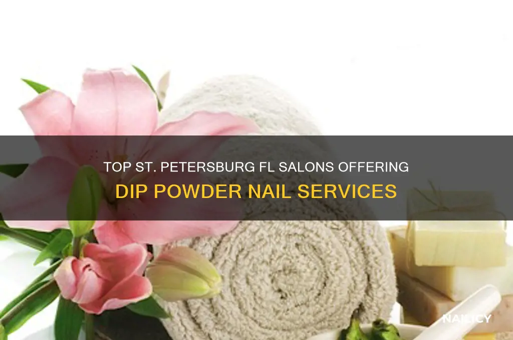 what nail salons do dip powder in st petersburg fl