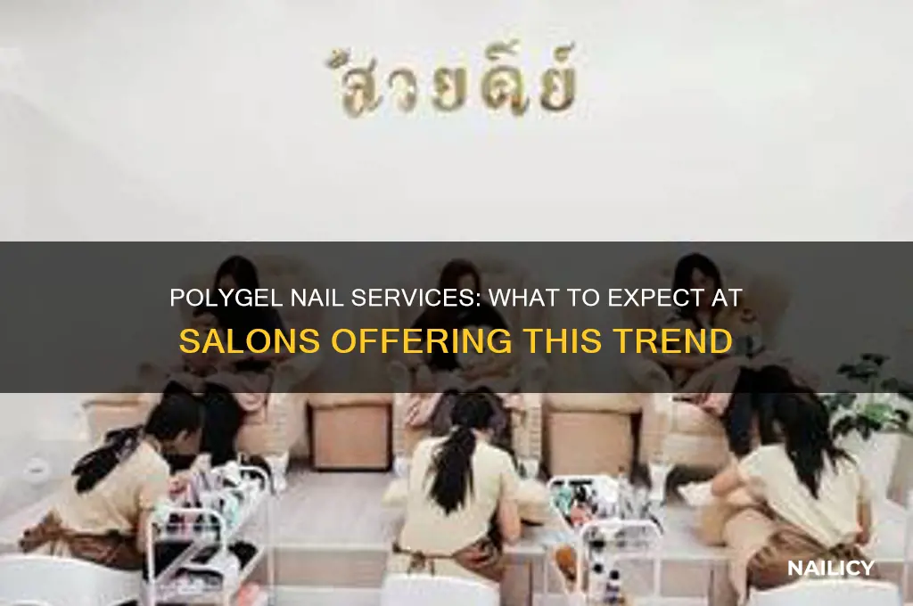 what nail salons do polygel