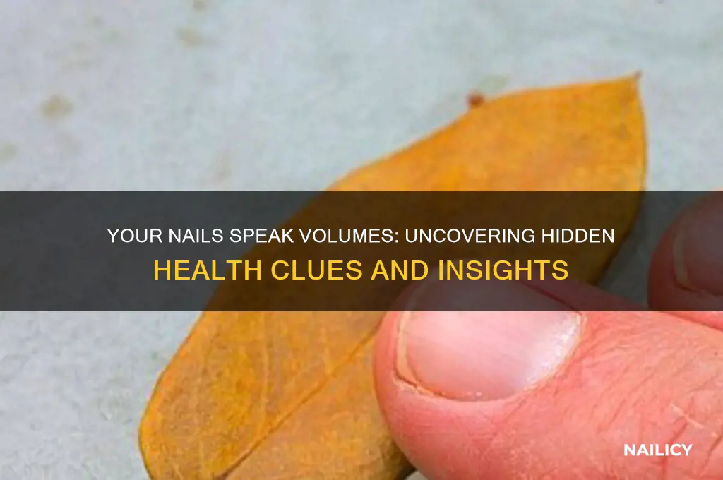 what nail say about health