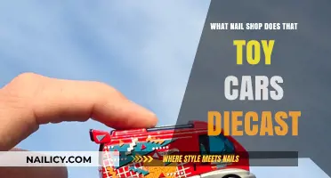 Discover Diecast Toy Car Nail Art: Unique Salon Creations