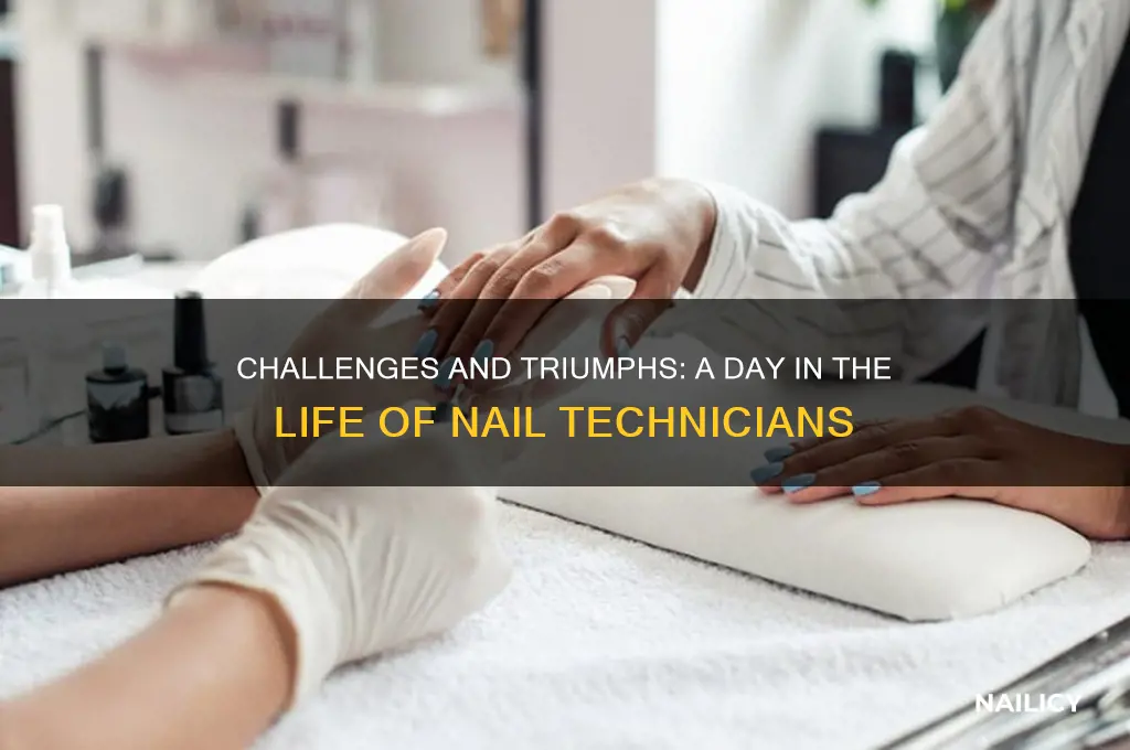 what nail technicians deal with
