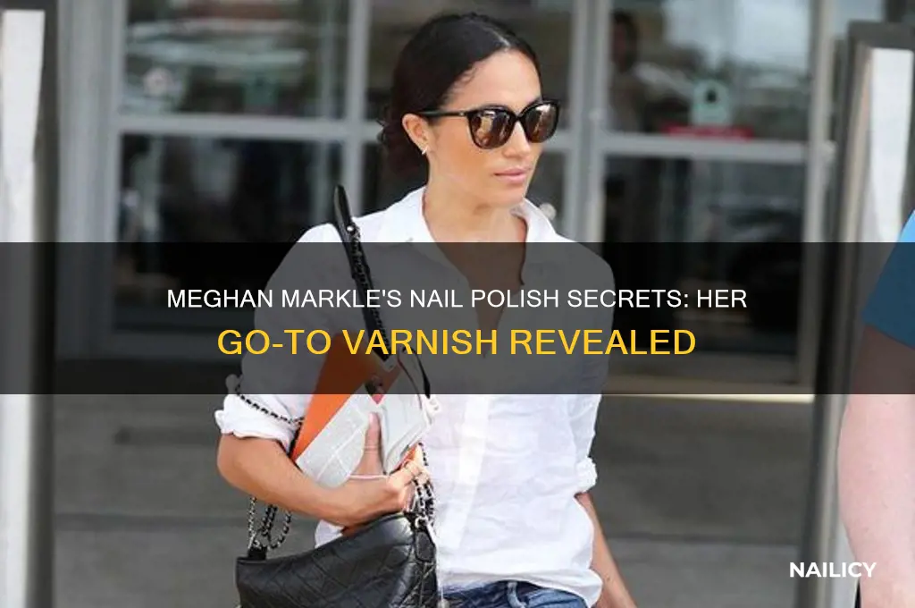 what nail varnish does meghan markle wear