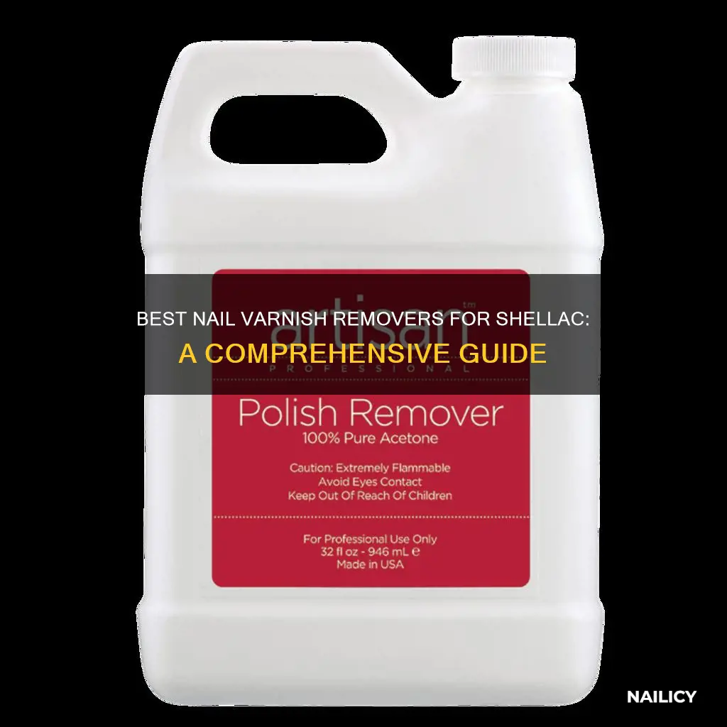 what nail varnish remover for shellac